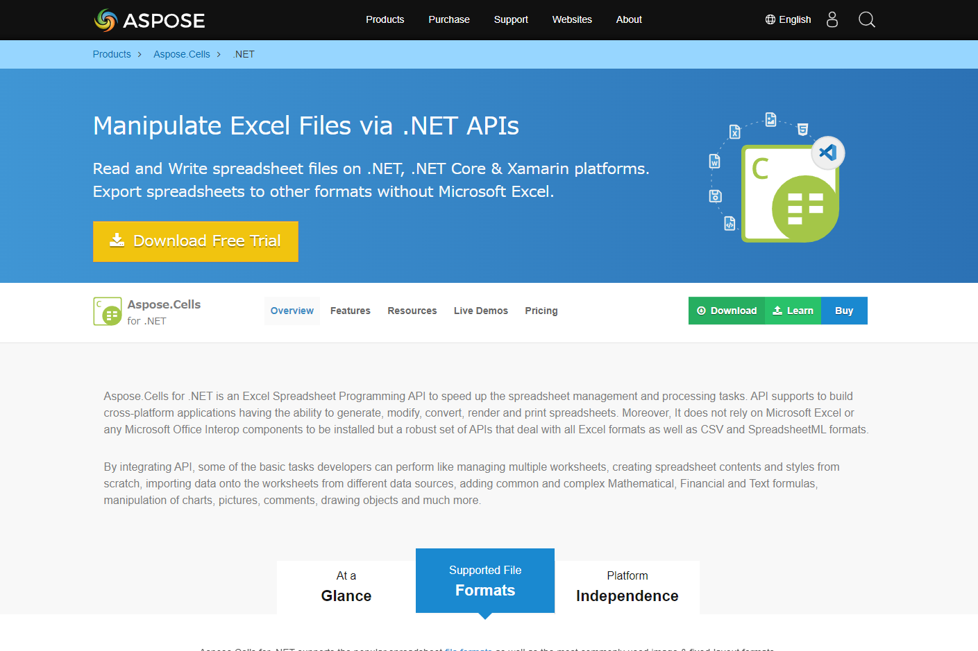 Aspose.Cells for .NET